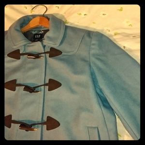 Chic Light Blue Jacket Coat